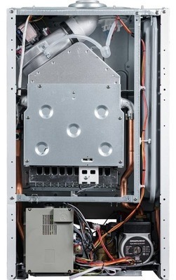 Настенный газовый котел MIZUDO M24Т OpenTherm черная панель управления