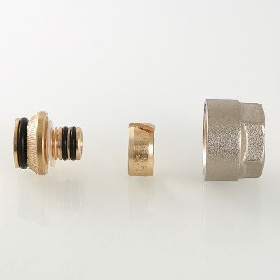 Фитинг обжимной евроконус с накидной гайкой VALTEC VT.4420.NE.20 20x3/4&quot;