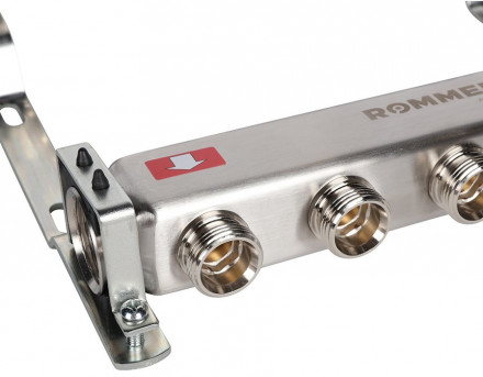 Для отопления Rommer 1&quot;/3/4&quot;x5 с запорными клапанами (RMS-3200-000005)