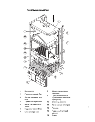 Настенный газовый котел Vaillant VUW 242/5-2 turboFIT