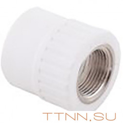 Муфта РосТурПласт PN25 комбинированная, внутр. резьба 63х2&quot; арт.10660