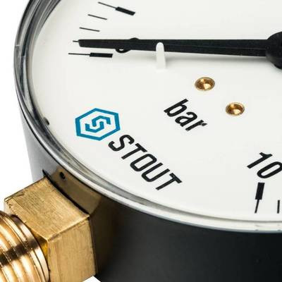 Манометр STOUT SIM-0010-101015