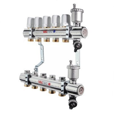 Для отопления VALTEC 1&quot;х5 вых. Евроконус 3/4&quot;