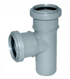 Тройник канализационный Политэк 50 угол 90