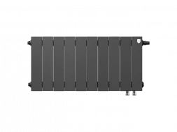 Биметаллический радиатор отопления Royal Thermo PianoForte 300 10 секций Noir Sable VDR