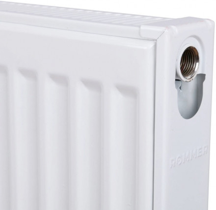Стальной панельный радиатор Тип 11 Rommer Compact 11/400/1400 боковое подключение