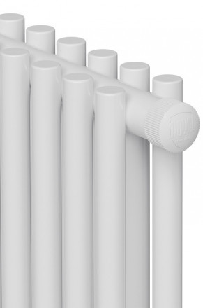 Стальной трубчатый радиатор 2-колончатый Royal Thermo Shift R22 VC2180 - 06 секц. RAL9016, нижнее 1/2