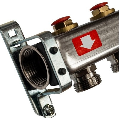 Коллектор с запорными клапанами STOUT SMS-0932-000006