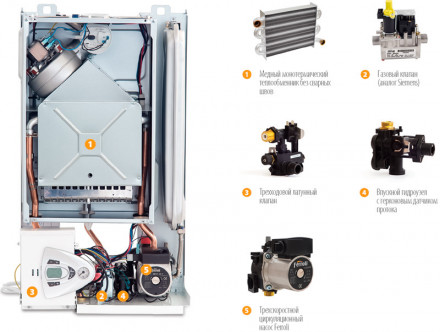 Настенный газовый котел Ferroli Vitabel C 24