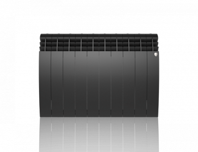 Биметаллический радиатор Royal Thermo Biliner 500 VD 10 секц. Noir Sable