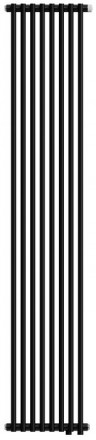 Стальной трубчатый радиатор 2-колончатый Royal Thermo Shift R22 VC2180 - 08 секц. RAL9005m, нижнее 1/2