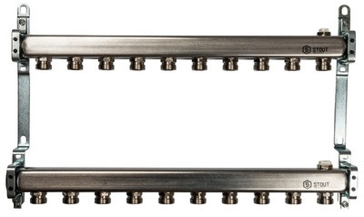 Коллектор для радиаторной разводки STOUT SMS 0923 000010