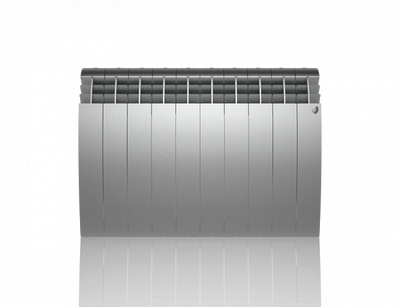 Биметаллический радиатор Royal Thermo Biliner 500 VD 10 секц. Silver Satin