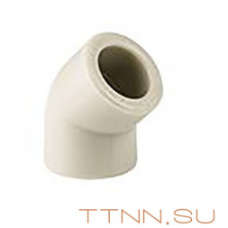 Угольник РосТурПласт PN25 45° внутр/внутр 25 арт.11031