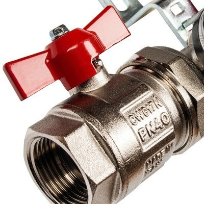 Коллектор с запорными клапанами STOUT SMS 0912 000002