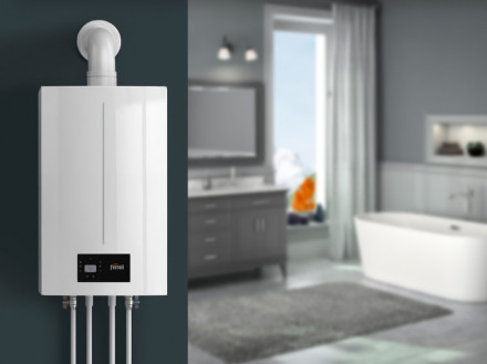 Настенный газовый котел 32 кВт Ferroli BLUEHELIX SIGMA 34H