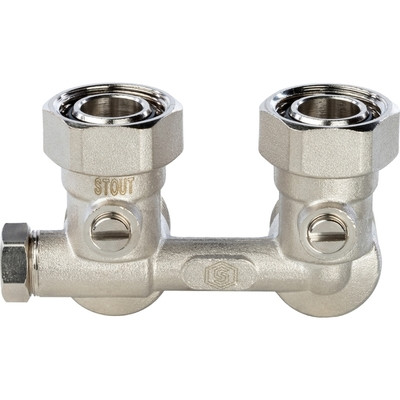 Однотрубный узел нижнего подключения STOUT SVH 0003 000020