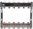 Для отопления Rommer 1&quot;/3/4&quot;x6 с запорными клапанами (RMS-3200-000006)