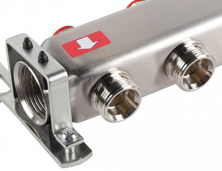 Для отопления Rommer 1&quot;/3/4&quot;x6 с запорными клапанами (RMS-3200-000006)