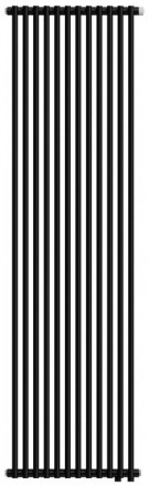 Стальной трубчатый радиатор 2-колончатый Royal Thermo Shift R22 VC2180 - 12 секц. RAL9005m, нижнее 1/2