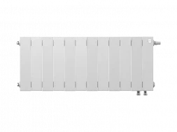 Биметаллический радиатор отопления Royal Thermo PianoForte 300 12 секций Bianco Traffico VDR