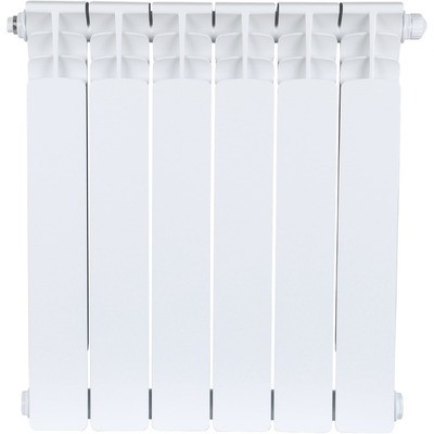 Биметаллический радиатор STOUT SPACE 500 нижнее 6 секций (SRB-0320-050006)