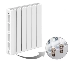 Биметаллический радиатор отопления RIFAR SUPReMO VENTIL 350 SVR 6