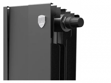 Биметаллический радиатор отопления Royal Thermo PianoForte 300 8 секций Noir Sable VDR