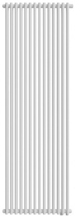 Стальной трубчатый радиатор 2-колончатый Royal Thermo Shift R22 VC2180 - 14 секц. RAL9016, нижнее 1/2