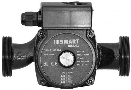 Насос для отопления Smart Install CPS 32-60 180 1x230В, с гайками
