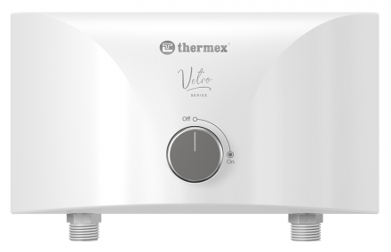 Электрический проточный водонагреватель 6 кВт Thermex Vetro 5500 combi