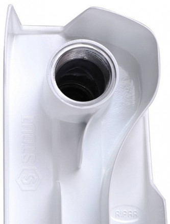 Биметаллический радиатор STOUT STYLE 350 12 секций (SRB-0110-035012)