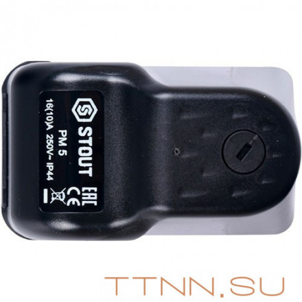 Реле давления для водоснабжения STOUT PM5G,  1-5 бар, 1/4&quot;, с накидной гайкой