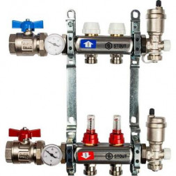 Коллектор с расходомерами STOUT SMS 0907 000002