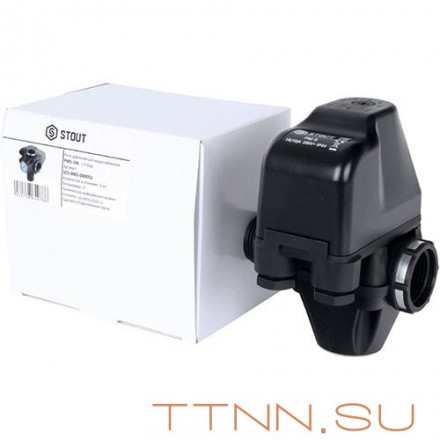 Реле давления для водоснабжения со встроенным манометром STOUT PM5-3W, 1-5 бар