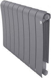 Биметаллический радиатор Royal Thermo Infinity 500 Silver Satin - 8 секц.