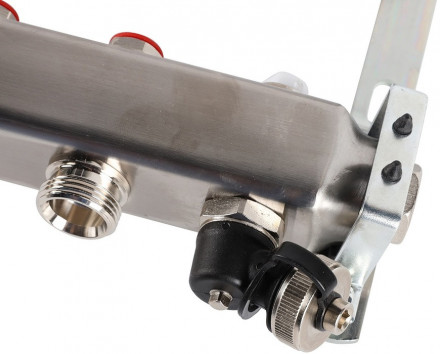 Для отопления Rommer 1&quot;/3/4&quot;x7 с запорными клапанами (RMS-3201-000007)