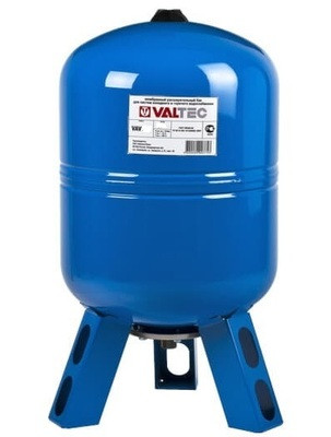 Расширительный бак VALTEC Бак расширительный для ГВС и ХВС 150л. СИНИЙ (с ножками)