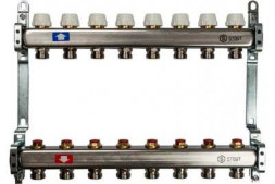 Коллектор с запорными клапанами STOUT SMS 0922 000008
