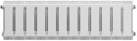 Биметаллический радиатор Royal Thermo PianoForte 200 /Bianco Traffico - 12 секц.