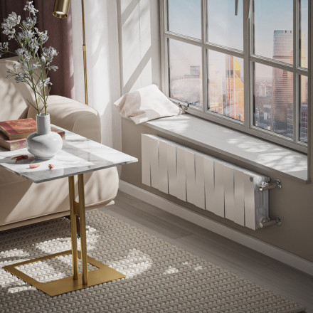 Биметаллический радиатор Royal Thermo PianoForte 200 /Bianco Traffico - 12 секц.