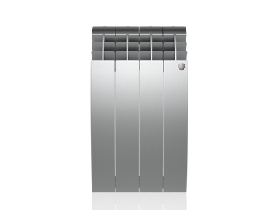 Алюминиевый радиатор Royal Thermo Biliner Alum 500 Silver Satin 4 секц.