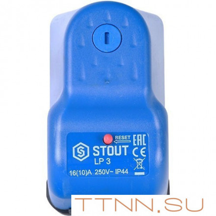 Реле сухого хода STOUT LP/3, 0-4 бар, 1/4&quot;