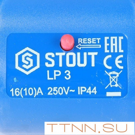 Реле сухого хода STOUT LP/3, 0-4 бар, 1/4&quot;