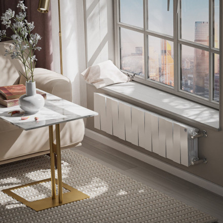 Биметаллический радиатор Royal Thermo PianoForte 200 /Bianco Traffico - 14 секц.