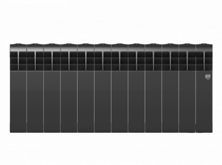 Биметаллический радиатор Royal Thermo Biliner 350 VD 12 секц. Noir Sable