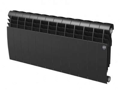 Биметаллический радиатор Royal Thermo Biliner 350 VD 12 секц. Noir Sable