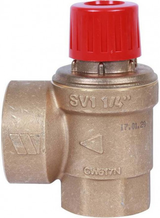 Клапан предохранительный 30х1 1/4&quot; STOUT SVS-0001-003032