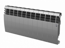 Биметаллический радиатор Royal Thermo Biliner 350 VD 12 секц. Silver Satin