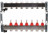 Для отопления Rommer 1&quot;/3/4&quot;x7 с расходомерами (RMS-1201-000007)
